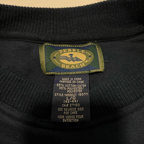 Pebble beach sweatshirt brand new - Picture 2 of 3
